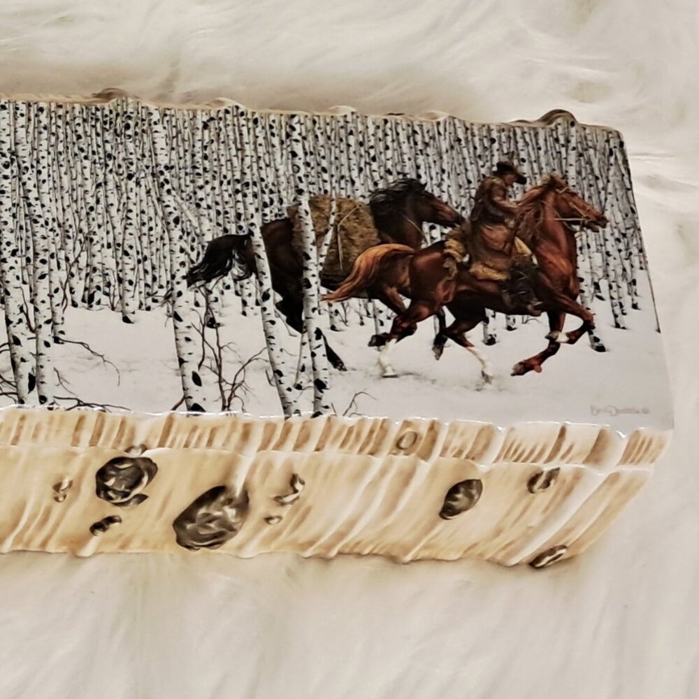 Bev Doolittle Sacred Ground Porcelain Keepsake